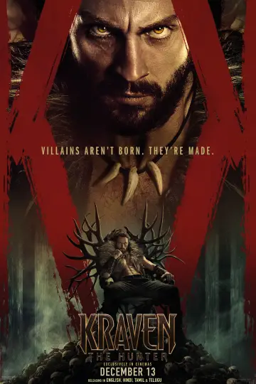 Plakat do filmu "Kraven Łowca" #567327
