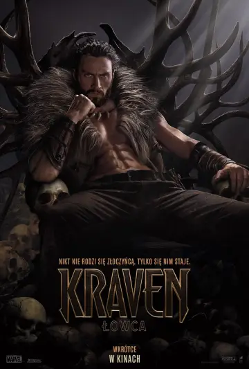 Plakat do filmu "Kraven Łowca" #567340