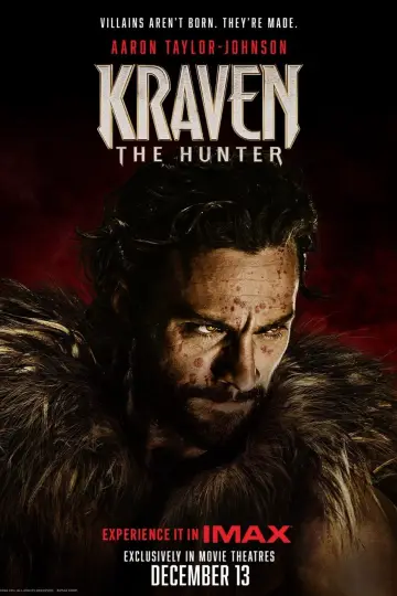 Plakat do filmu "Kraven Łowca" #567350