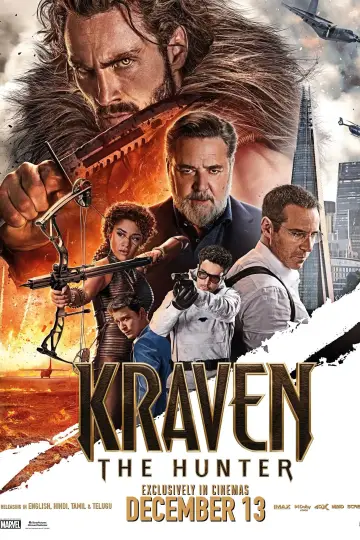 Plakat do filmu "Kraven Łowca" #567363