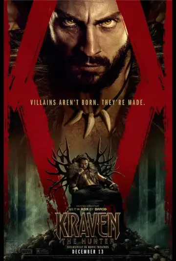Plakat do filmu "Kraven Łowca" #567450