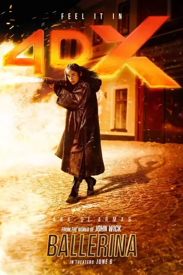 Plakat do filmu "Ballerina. Z uniwersum Johna Wicka" #526505