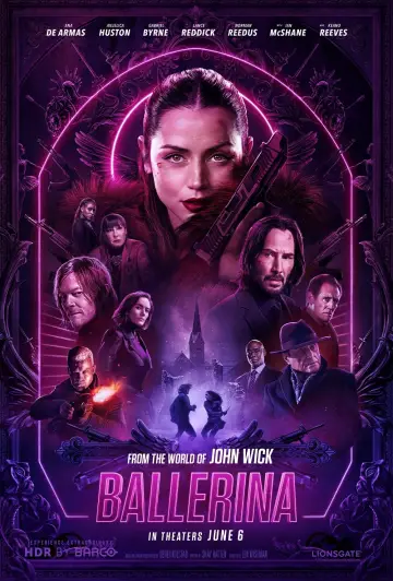 Plakat do filmu "Ballerina. Z uniwersum Johna Wicka" #526877