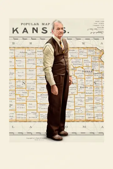 Plakat do filmu "Kurier Francuski z Liberty, Kansas Evening Sun" #241876