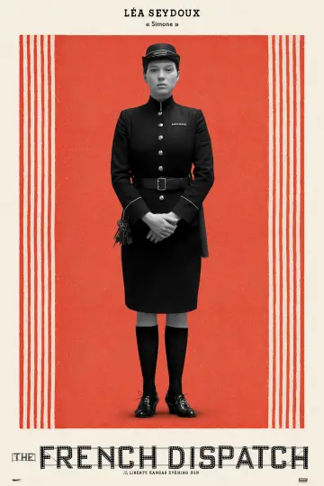 Plakat do filmu "Kurier Francuski z Liberty, Kansas Evening Sun" #654967