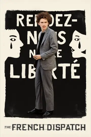 Plakat do filmu "Kurier Francuski z Liberty, Kansas Evening Sun" #92382