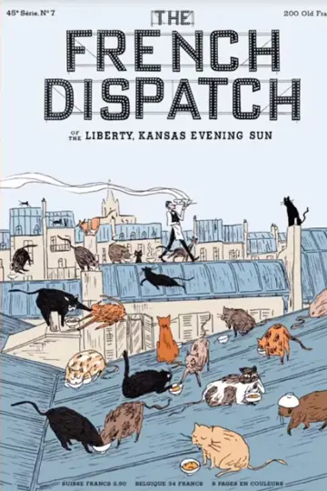 Plakat do filmu "Kurier Francuski z Liberty, Kansas Evening Sun" #92399