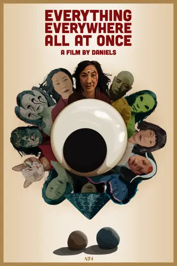 Plakat do filmu "Wszystko wszędzie naraz" #570216