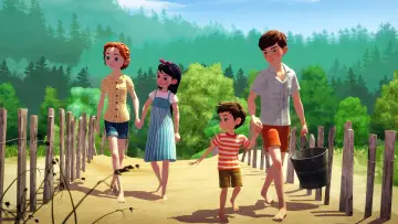 Zasłona do filmu "The Boxcar Children: Surprise Island" #424918