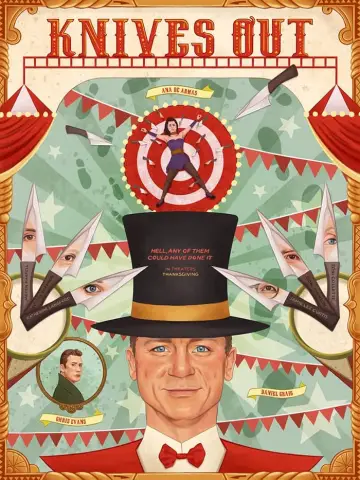 Plakat do filmu "Na noże" #29219
