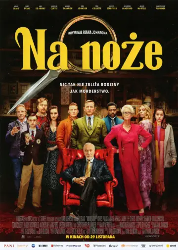 Plakat do filmu "Na noże" #561416