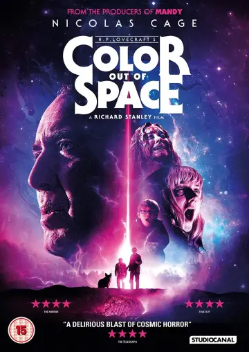 Plakat do filmu "Kolor z Przestworzy" #307223
