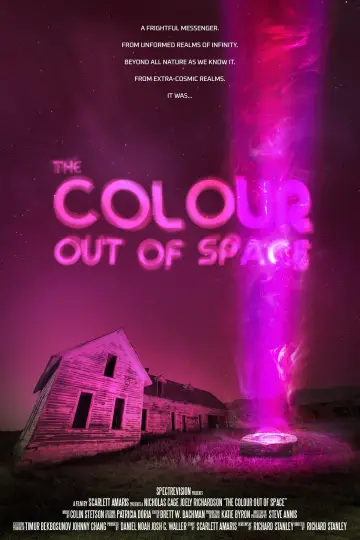 Plakat do filmu "Kolor z Przestworzy" #307225