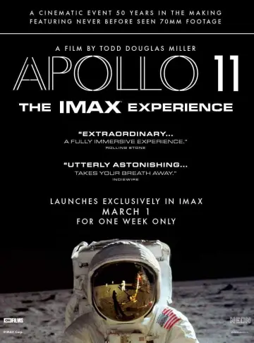 Plakat do filmu "Apollo 11" #980320