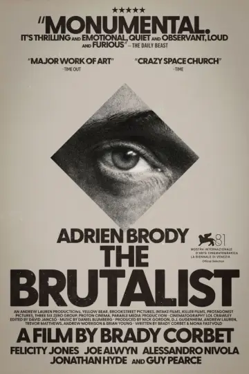 Plakat do filmu "The Brutalist" #611079