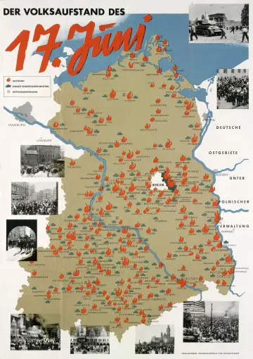 DDR: Der Aufstand vom 17. Juni 1953 plakat