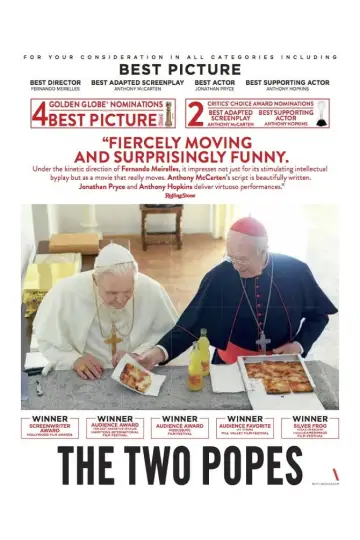 Plakat do filmu "Dwóch papieży" #896181