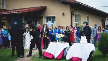Zasłona do filmu "Szalone wesele" #1163267