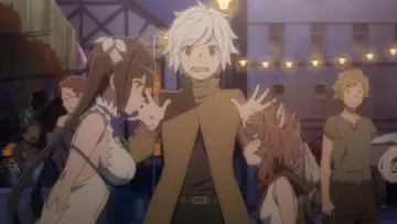 Zasłona do filmu "Dungeon ni Deai wo Motomeru no wa Machigatteiru Darou ka Movie: Orion no Ya" #336223