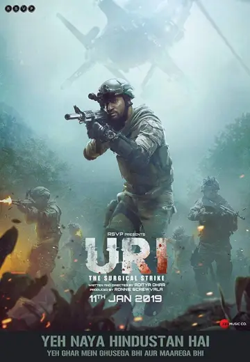 Plakat do filmu "Uri: The Surgical Strike" #4494