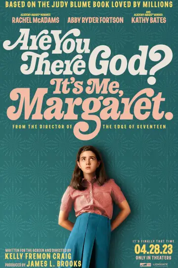 Plakat do filmu "Jesteś tam, Boże? To ja, Margaret" #326224