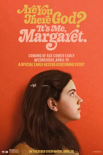 Plakat do filmu "Jesteś tam, Boże? To ja, Margaret" #326234