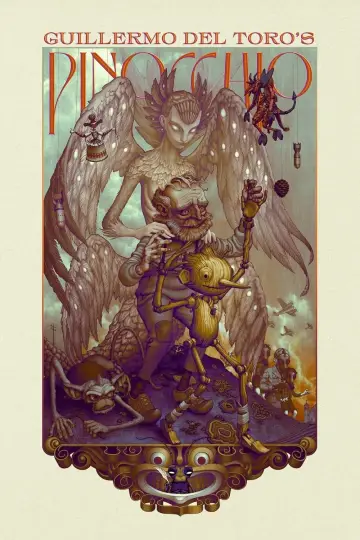 Plakat do filmu "Guillermo del Toro: Pinokio" #17117