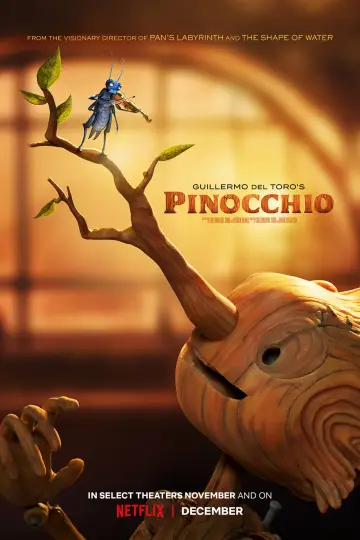 Plakat do filmu "Guillermo del Toro: Pinokio" #17122