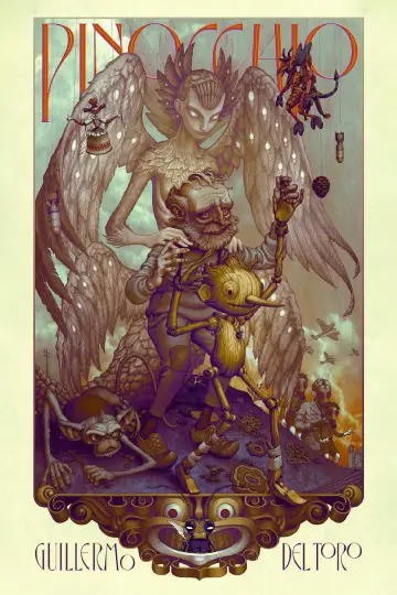 Plakat do filmu "Guillermo del Toro: Pinokio" #17127