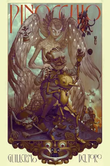 Plakat do filmu "Guillermo del Toro: Pinokio" #17129