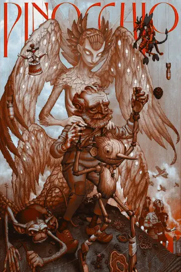 Plakat do filmu "Guillermo del Toro: Pinokio" #656779