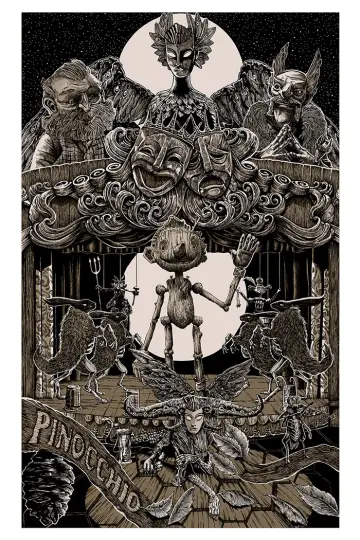 Plakat do filmu "Guillermo del Toro: Pinokio" #656780