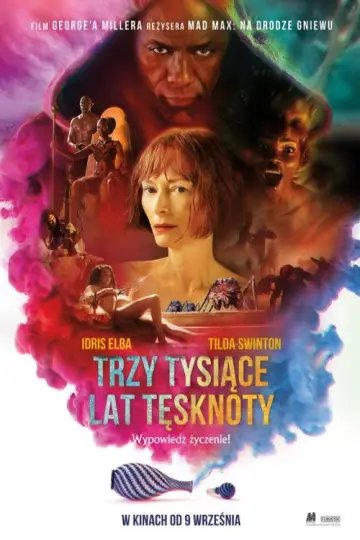 Plakat do filmu "Trzy tysiące lat tęsknoty" #856222