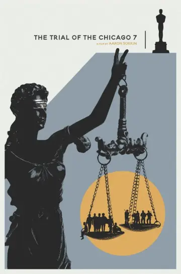 Plakat do filmu "Proces Siódemki z Chicago" #1896560