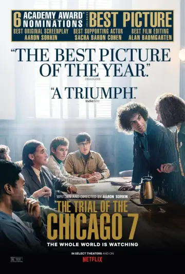 Plakat do filmu "Proces Siódemki z Chicago" #755246