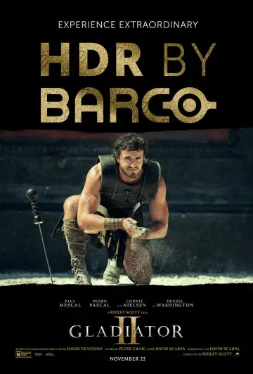Plakat do filmu "Gladiator 2" #555510
