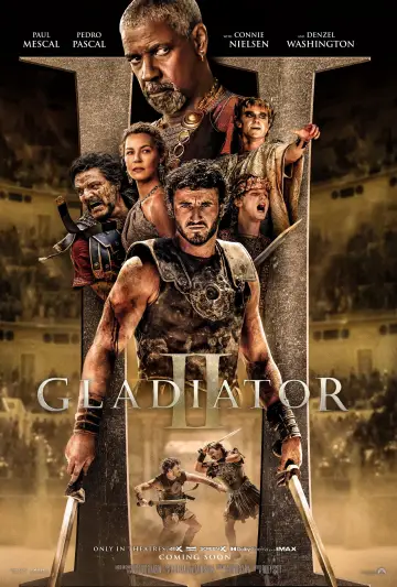 Plakat do filmu "Gladiator 2" #555514