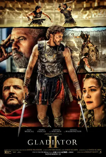 Plakat do filmu "Gladiator 2" #555590