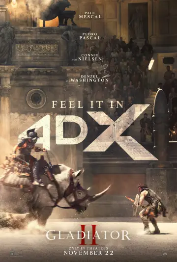 Plakat do filmu "Gladiator 2" #834837
