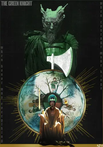Plakat do filmu "Zielony Rycerz. Green Knight" #670218