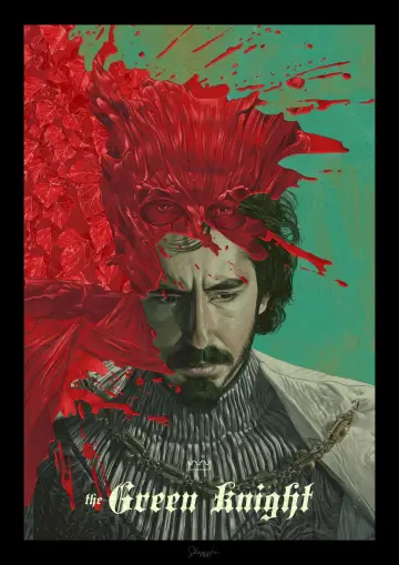 Plakat do filmu "Zielony Rycerz. Green Knight" #670230