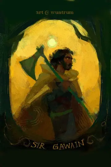 Plakat do filmu "Zielony Rycerz. Green Knight" #88815
