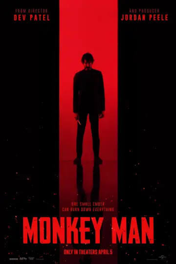 Plakat do filmu "Monkey Man" #598337