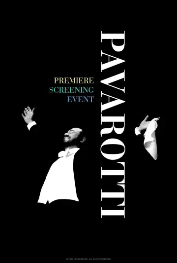 Plakat do filmu "Pavarotti" #1853969
