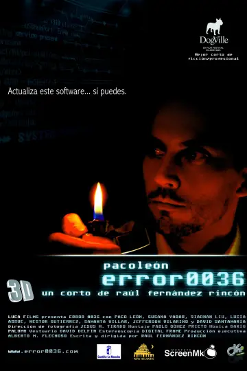 Error 0036 plakat
