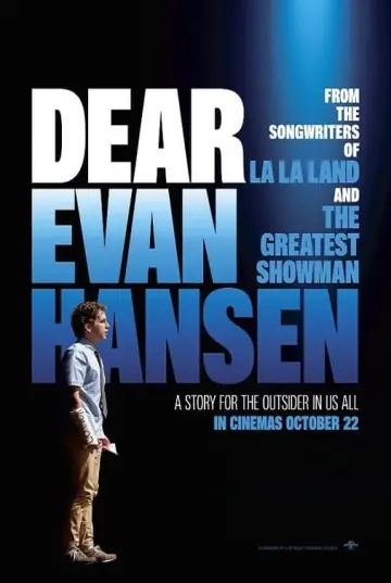 Plakat do filmu "Drogi Evanie Hansenie" #111695