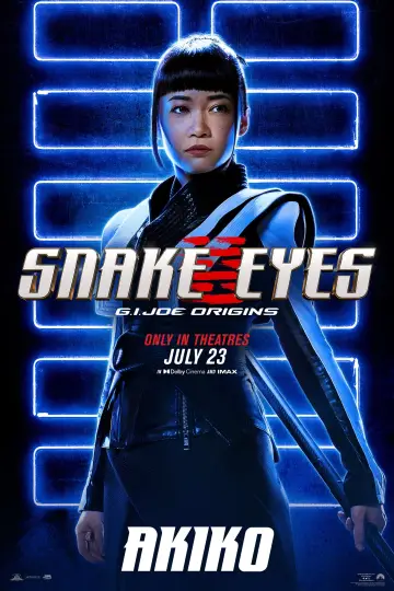Plakat do filmu "Snake Eyes: Geneza G.I.Joe" #48676