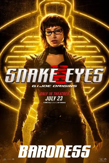 Plakat do filmu "Snake Eyes: Geneza G.I.Joe" #48684