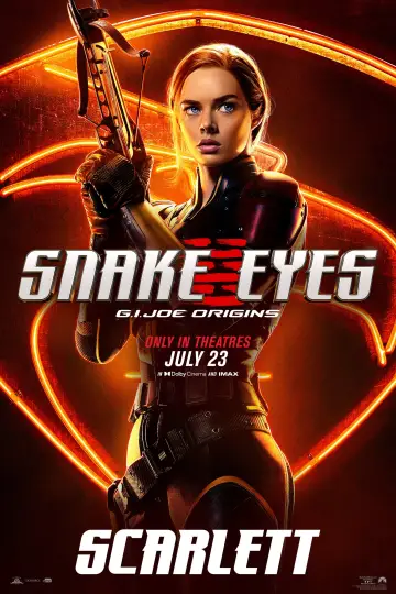 Plakat do filmu "Snake Eyes: Geneza G.I.Joe" #48685