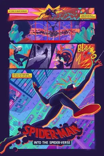 Plakat do filmu "Spider-Man: Poprzez multiwersum" #3220